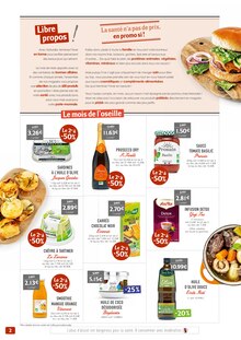 Prospectus Naturalia en cours, "La Bio en promo c’est moins de dépenses et plus de recettes.", 12 pages