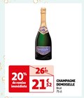 CHAMPAGNE - DEMOISELLE en promo chez Auchan Supermarché Bourges à 21,52 €