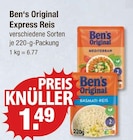 Express Reis von Ben's Original im aktuellen V-Markt Prospekt für 1,49 €