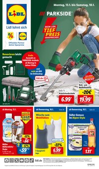 Lidl Prospekt der Woche "LIDL LOHNT SICH" Seite 1, 13.01.2025 bis 18.01.2025 für Schwalmtal Aktueller Lidl Prospekt "LIDL LOHNT SICH" Seite 1 von 55 Seiten für Schwalmtal