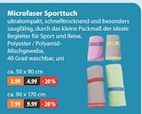Microfaser Sporttuch im V-Markt Prospekt Microfaser Sporttuch von im aktuellen V-Markt Prospekt für 3,99 €