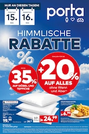 Aktueller porta Möbel Prospekt mit Geflügel, "HIMMLISCHE RABATTE", Seite 1