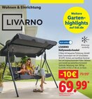 Hollywoodschaukel Angebote von LIVARNO bei Lidl Kassel für 69,99 €