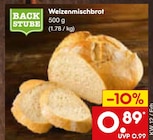 Aktuelles Weizenmischbrot Angebot bei Netto Marken-Discount in Ulm ab 0,89 €