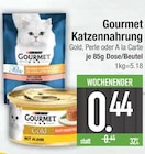 Katzennahrung Gold von Gourmet im aktuellen EDEKA Prospekt für 0,44 €