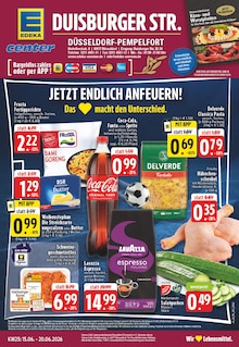 Aktueller EDEKA Prospekt "Aktuelle Angebote" für Düsseldorf Aktueller EDEKA Prospekt für Düsseldorf mit Seiten