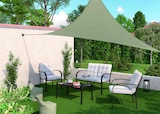 VOILE OMBRAGE PRIMO TRIANGLE ARDOISE 5M - INVENTIV dans le catalogue Mr.Bricolage