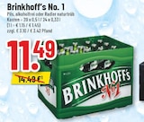 Trinkgut Erkrath - No. 1 Angebot im Prospekt No. 1 bei Trinkgut im Erkrath Prospekt für 11,49 €