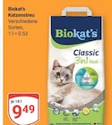 Katzenstreu im Angebot bei GLOBUS in Kempen Katzenstreu Angebote von Biokat's bei GLOBUS Kempen für 9,49 €