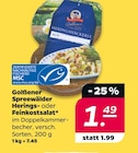 Hering- oder Feinkostsalat Angebote von Golbener Spreewälder bei Netto mit dem Scottie Rostock für 1,49 €