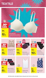 Promos Soutien-Gorge dans le catalogue "LE MOIS DES SUPPORTERS" de Carrefour Soutien-Gorge en promo dans le catalogue Carrefour à la page 60