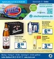 Zisch Getränkemärkte Prospekt der aktuellen Woche mit 1 Seite, gültig von 01.06.2026 bis 06.06.2026, in Emden und Umgebung Aktueller Zisch Getränkemärkte Prospekt in Emden und Umgebung, "Aktuelle Angebote" mit 1 Seite, 01.06.2026 - 06.06.2026