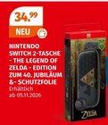 Tasche - THE LEGEND OF ZELDA - EDITION ZUM 40. JUBILÄUM &- SCHUTZFOLIE im Angebot bei Müller in Mönchengladbach Tasche - THE LEGEND OF ZELDA - EDITION ZUM 40. JUBILÄUM &- SCHUTZFOLIE Angebote von Nintendo Switch 2 bei Müller Mönchengladbach für 34,99 €