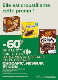 Prix et réduction Lion dans le prospectus Carrefour Proximité en cours Offre Lion dans le catalogue Carrefour Proximité du moment à la page 8