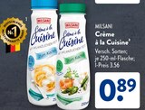 Crème à la Cuisine von Milsani im aktuellen ALDI SÜD Prospekt für 0,89 €