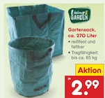 Gartensack im Netto Marken-Discount Prospekt Gartensack von Living & Garden im aktuellen Netto Marken-Discount Prospekt für 2,99 €