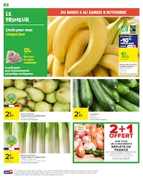 Prix et réduction Banane Bio dans le prospectus Carrefour Market en cours Offre Banane Bio dans le catalogue Carrefour Market du moment à la page 12