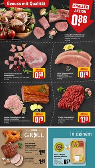 Schweinefilet im REWE Prospekt "Dein Markt" mit 28 Seiten (Moers)