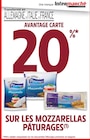 Intermarché Bédarieux - Promo 20 % AVANTAGE CARTE SUR LES MOZZARELLAS PÂTURAGES Promo 20 % AVANTAGE CARTE SUR LES MOZZARELLAS PÂTURAGES à dans le catalogue Intermarché à Bédarieux