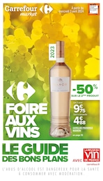 Prospectus Carrefour Market à Saulxures-lès-Bulgnéville, "Foire aux vins", 40 pages, 03/04/2024 - 14/04/2024