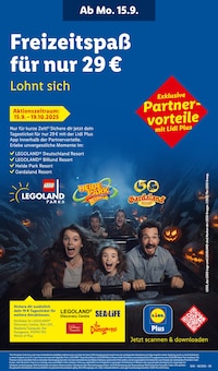 Zahncreme Angebot im Lidl Prospekt, gültig von 15.09.2025 bis 20.09.2025 Zahncreme Angebot im aktuellen Lidl Prospekt auf Seite 65