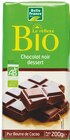 Chocolat noir dessert Le réflexe Bio - Belle France dans le catalogue Colruyt