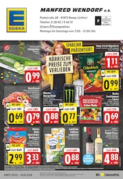 EDEKA Prospekt für Kamp-Lintfort: "Aktuelle Angebote", 26 Seiten, 09.02.2026 - 14.02.2026