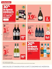 Promos Champagne dans le catalogue "LE GOÛT DU RÉCONFORT" de Auchan Hypermarché Champagne en promo dans le catalogue Auchan Hypermarché à la page 20