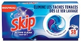 Lessive capsules Active Clean Tout en 1 - Skip - Super U à Goussainville Lessive capsules Active Clean Tout en 1 - Skip en promo chez Super U Goussainville à 13,50 €