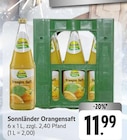 Orangensaft Angebote von Sonnländer bei E center Homburg für 11,99 €