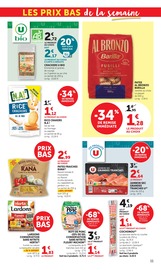Promos Saucisse dans le catalogue "-34% DE REMISE IMMÉDIATE" de Hyper U Saucisse en promo dans le catalogue Hyper U à la page 11