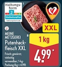 Putenhackfleisch XXL Angebote von MEINE METZGEREI bei ALDI Nord Lingen für 4,99 €