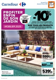 Prospectus Carrefour à Meslay-du-Maine, "PROFITER ENFIN DE SON JARDIN", 12 pages, 25/03/2025 - 30/03/2025