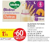 Blédîner Potiron Céréales lactées - Blédina en promo chez Intermarché Hyper Blédîner Potiron Céréales lactées - Blédina dans le catalogue Intermarché Hyper