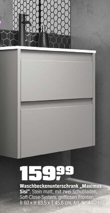 Waschbeckenunterschrank „Maximus Sisi“ Angebot in Röthenbach a.d.Pegnitz im aktuellen Prospekt bei OBI in Röthenbach a.d.Pegnitz