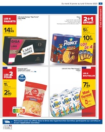 Prix et réduction Prince dans le prospectus Carrefour en cours Offre Prince dans le catalogue Carrefour du moment à la page 3
