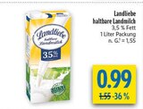 haltbare Landmilch Angebote von Landliebe bei diska Weiden für 0,99 €