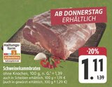 Aktuelles Schweinekammbraten Angebot bei EDEKA in Fürth ab 1,11 €