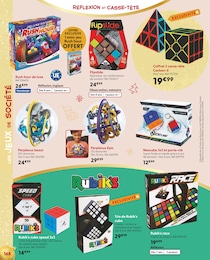 Prix et réduction Rubik's Cube dans le prospectus La Grande Récré en cours Offre Rubik's Cube dans le catalogue La Grande Récré du moment à la page 168