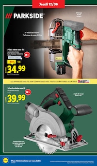 Promotion Ruban dans le prospectus Lidl, valable du 12/06/2025 au 18/06/2025 Promo Ruban dans le catalogue Lidl du moment à la page 34