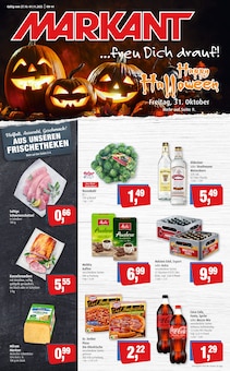 Pizza im aktuellen Markant Prospekt (Lübeck) Pizza im Markant Prospekt "...freu Dich drauf!" mit 14 Seiten (Lübeck)