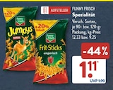Jumpys Paprika von funny-frisch für 1,11 € bei ALDI SÜD im Angebot Jumpys Paprika von funny-frisch im aktuellen ALDI SÜD Prospekt