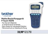 Mobiles Beschriftungsgerät P-Touch-H107B von brother im aktuellen Metro Prospekt