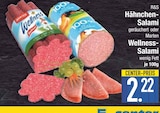 Salami im EDEKA Prospekt Hähnchen-Salami geräuchert von R&S im aktuellen EDEKA Prospekt für 2,22 €