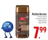 Barista Crema Gold Instant Kaffee im EDEKA Prospekt Barista Crema Gold Instant Kaffee von Melitta im aktuellen EDEKA Prospekt für 7,99 €