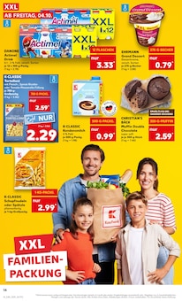 Kondensmilch Angebot im aktuellen Kaufland Prospekt auf Seite 14