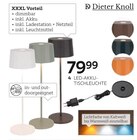 LED-Akku-Tischleuchte von Dieter Knoll im aktuellen XXXLutz Möbelhäuser Prospekt für 79,99 €