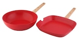 Lot wok + grill - CARREFOUR HOME en promo chez Carrefour Lot wok + grill - CARREFOUR HOME dans le catalogue Carrefour