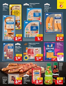 Wurst im Netto Marken-Discount Prospekt "Aktuelle Angebote" mit 64 Seiten (Recklinghausen)