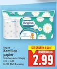 Kamillenpapier von Regina im aktuellen E center Prospekt